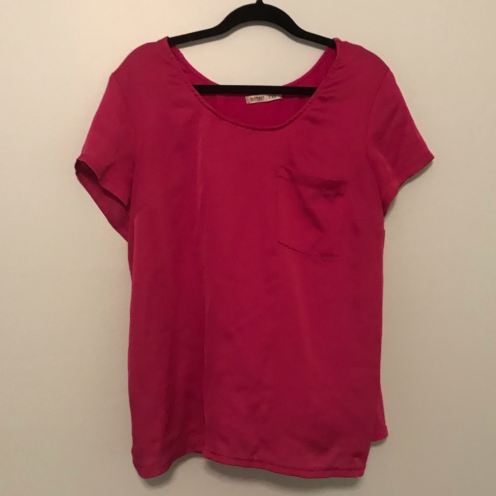 Old Navy Pink Blouse Size XL